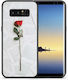 Smartfits Rose Back Cover Silicon Alb (Galaxy Note 8)