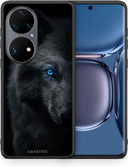 Smartfits Dark Wolf Back Cover Silicon Multicolor (Huawei P50)