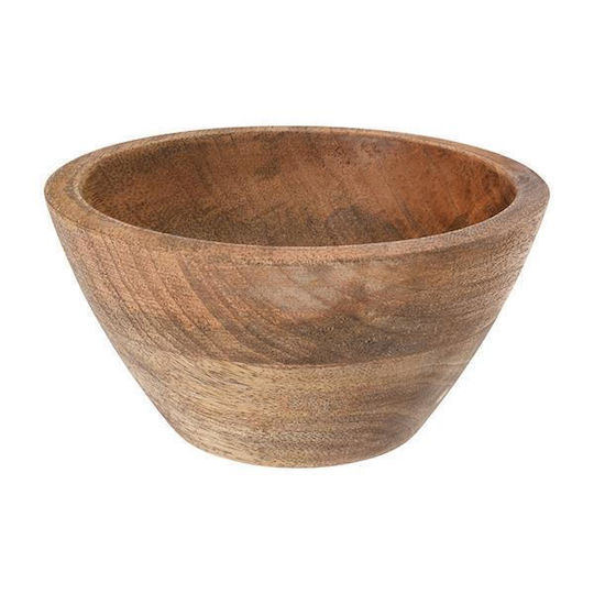 Next Decorative Wooden Brown Bowl 15x15x7cm