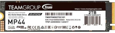 TeamGroup MP44Graphene SSD 2TB M.2 NVMe PCI Express 4.0