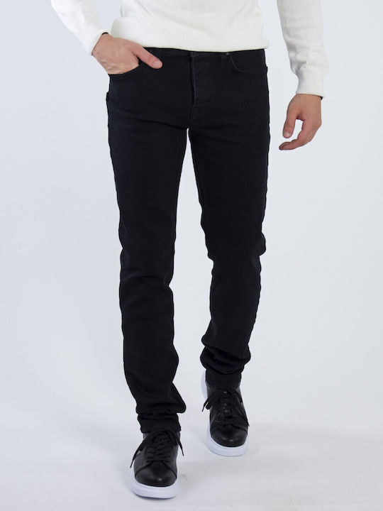 Huxley & Grace HM4994 Pantaloni Blugi pentru Bărbați Elastic Negru Huxley & Grace HM4994 Pantaloni Blugi pentru Bărbați Elastic Negru