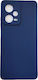 Matt 1,2 mm Back Cover Σιλικόνης 1.2mm Navy Μπλε (Poco X5)