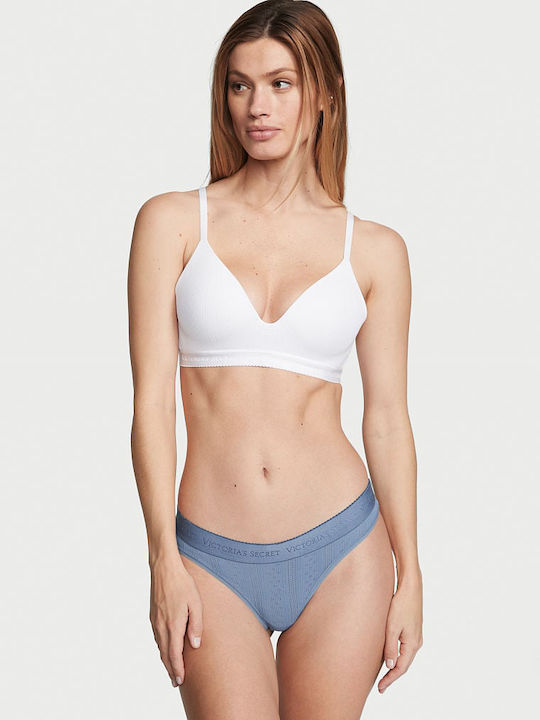 Victoria's Secret Damen Slip Blau
