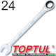 Toptul German Polygon Ratchet Ring 24mm 1pcs