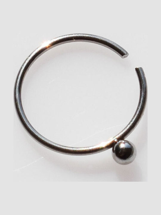 Bizoutaki Nasenpiercing aus Stahl 10mm Silber