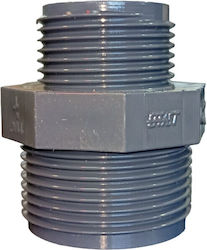 Palaplast Pneumatische Verschraubung PVC 2 Zoll
