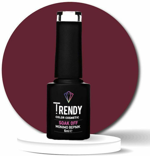 Trendy Color Cosmetics Ημιμόνιμο Βερνίκι Νυχιών 124 6ml