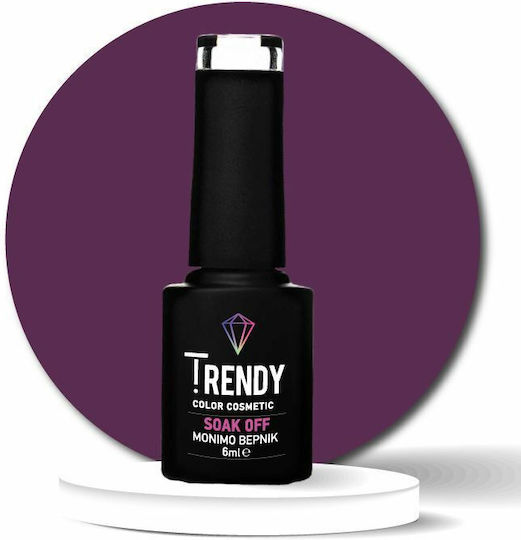 Trendy Color Cosmetics Halb-permanenter Nagellack 015 6ml 1Stück