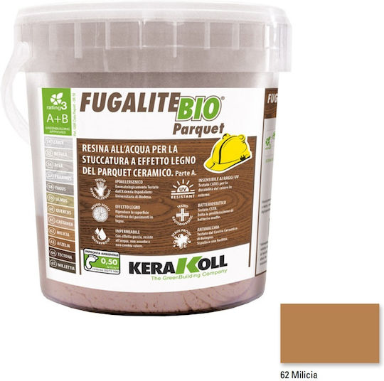 Kerakoll Fugalite Bio Parquet Αρμόστοκος Νερού Καφέ 3kg