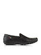 Antonio Shoes Men's Leather Moccasins Black