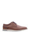 Softies Men's Leather Casual Shoes Tabac Brown