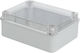 Surface Mounted Electrical Box Transparent 2pcs