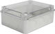 Surface Mounted Electrical Box Transparent 2pcs