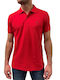 Dors Men's Short Sleeve Blouse Polo Red