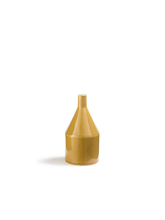 La Redoute Interieurs Decorative Vase Yellow 21cm