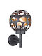 Globo Lighting Επιτοίχιο Εξωτερικό Φαναράκι E27 IP44 20x32.7εκ.