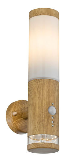 Globo Lighting Стенно Външно Фенерче E27 IP44 8.5x35εκ.