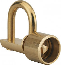 Thirard Steel Padlock Brass with Key 9mm 1pcs