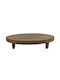 Nakaro Wood Wooden Pizza Serving Platter 40x40x8.5cm