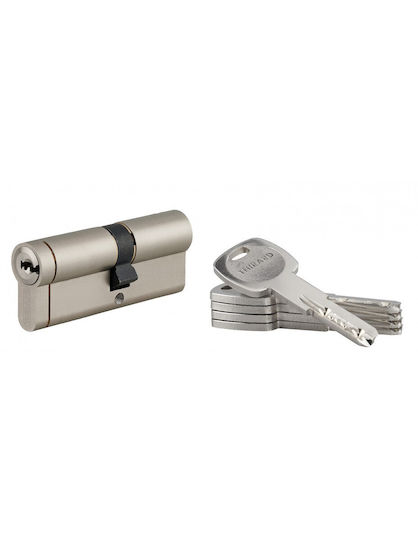 Thirard Lock Cylinder Security 80mm (35-45) Silver
