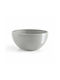 Ecopots Brussels Γλάστρα Πλαστική White Grey 35x35x16.5εκ.