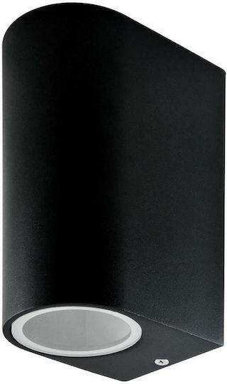 Polux Wall-Mounted Outdoor Spot Light GU10 IP44 9.2x6.7x15εκ.