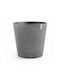 Ecopots Amsterdam Blumentopf mit Rädern 100x72cm in Gray Farbe 74.009.100GW