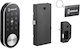 Thirard Furniture Electronic Lock with Bluetooth Connectivity Black