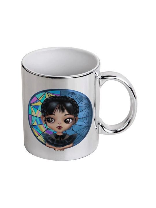 Koupakoupa Becher Keramik Silber 330ml