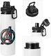 Koupakoupa Kinderflasche Rächer Aluminium mit Schraubverschluss Auslaufsicher 850ml