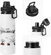 Koupakoupa Kids Water Bottle Halloween Aluminium with Screw Cap Non Spill 850ml