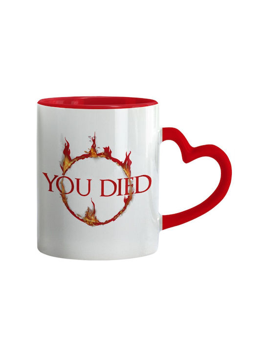 Koupakoupa Mug Ceramic Red 330ml