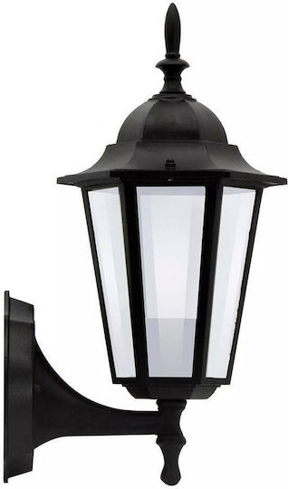 Polux Επιτοίχιο Εξωτερικό Φαναράκι E27 IP43 15x20.5x37εκ.