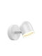 Polux Spot de exterior montat pe perete LED IP20 4.2W cu Alb Cald Lumină