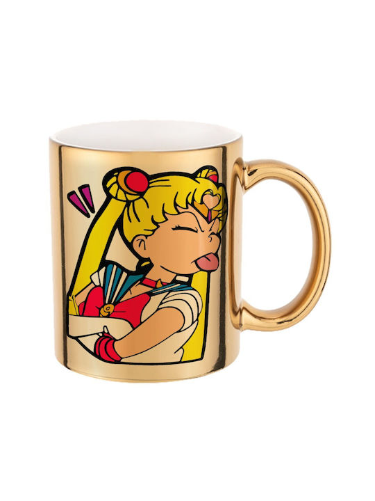 Koupakoupa Mug Ceramic Gold 330ml