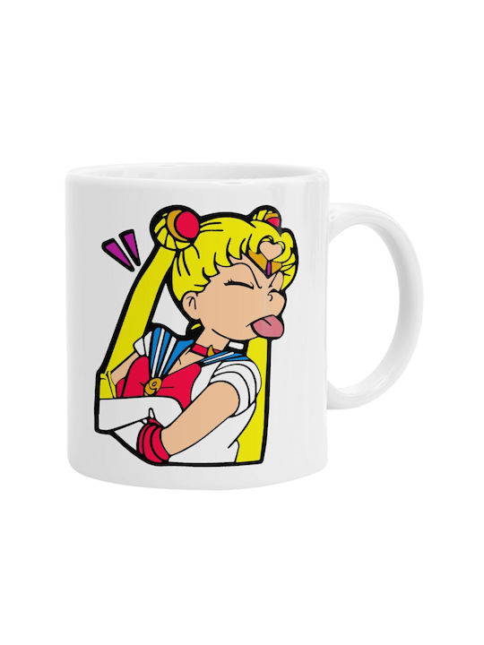 Koupakoupa Mug Ceramic White 330ml