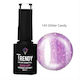 Trendy Color Cosmetics Semipermanent Lac de Unghii 143 cu Glitter 6ml 1buc