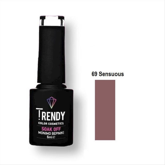 Trendy Color Cosmetics Ημιμόνιμο Βερνίκι Νυχιών 69 6ml