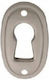 Import Hellas Rosette - Door Escutcheon Furniture Silver