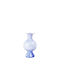 Broste Copenhagen Vază Decorativă Sticlă Albastru 17.5x30x30cm 1buc