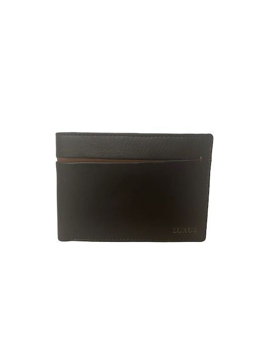 Luxus Men's Leather Wallet Brown