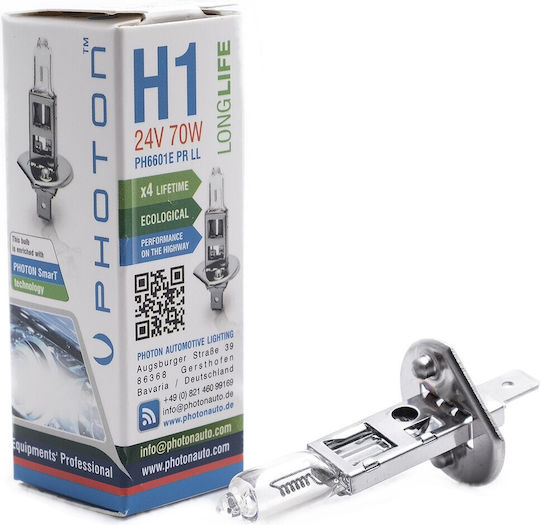 Photon Λάμπα H1 LED 24V 70W 1τμχ