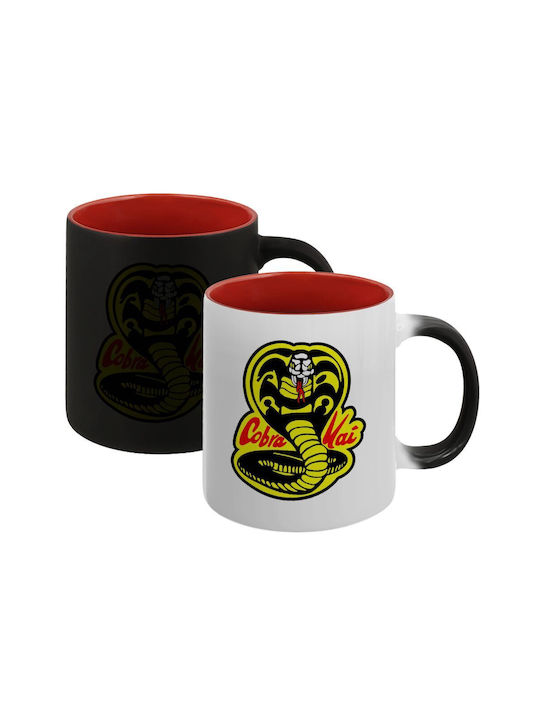 Koupakoupa Heat Change Mug Ceramic White 330ml