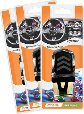 Vanesica Fresh Car Air Vent Air Freshener Liquid Bubble Gum 8ml 3pcs