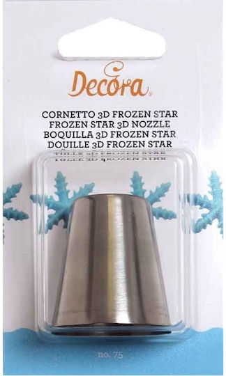 Decora Μύτη για Κορνέ Ζαχαροπλαστικής Μεταλλική 020.29.641