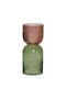 Interni Oggi Dekorative Vase Glas Grüne Φ15xΥ30cm