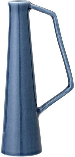 Bloomingville Vase Keramik Blau Φ9,5xΥ20,5cm