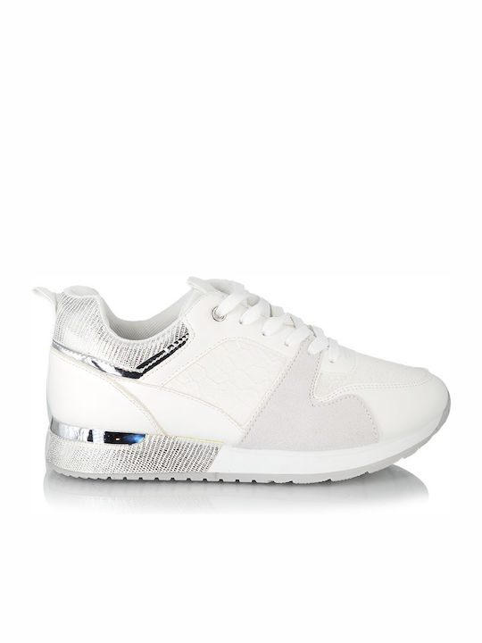 Malesa Damen Sneakers Weiß