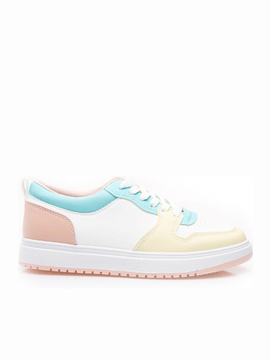 Malesa Sneakers White / Pink