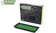Green Filter Filtru de aer Freeflow Tip deschis pentru Alfa Romeo Giulia